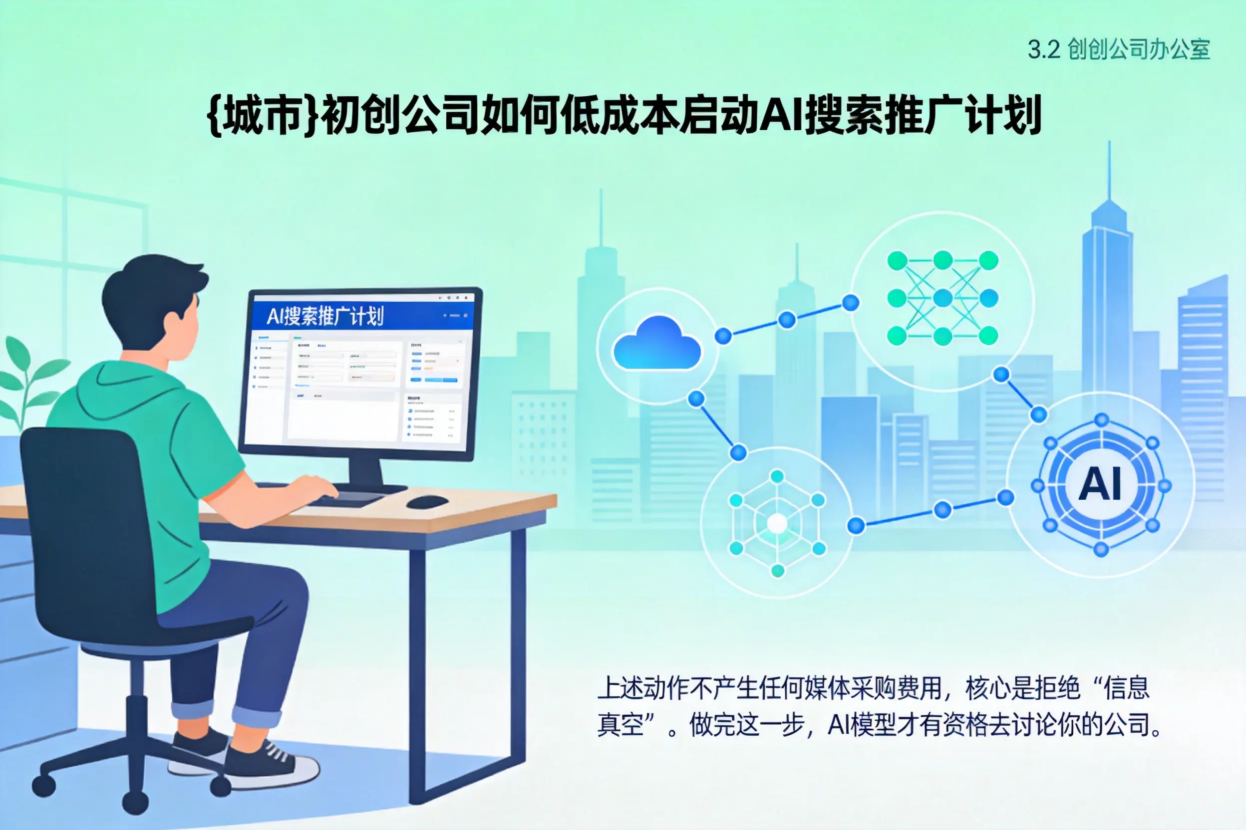 汉中初创公司如何低成本启动AI搜索推广计划
