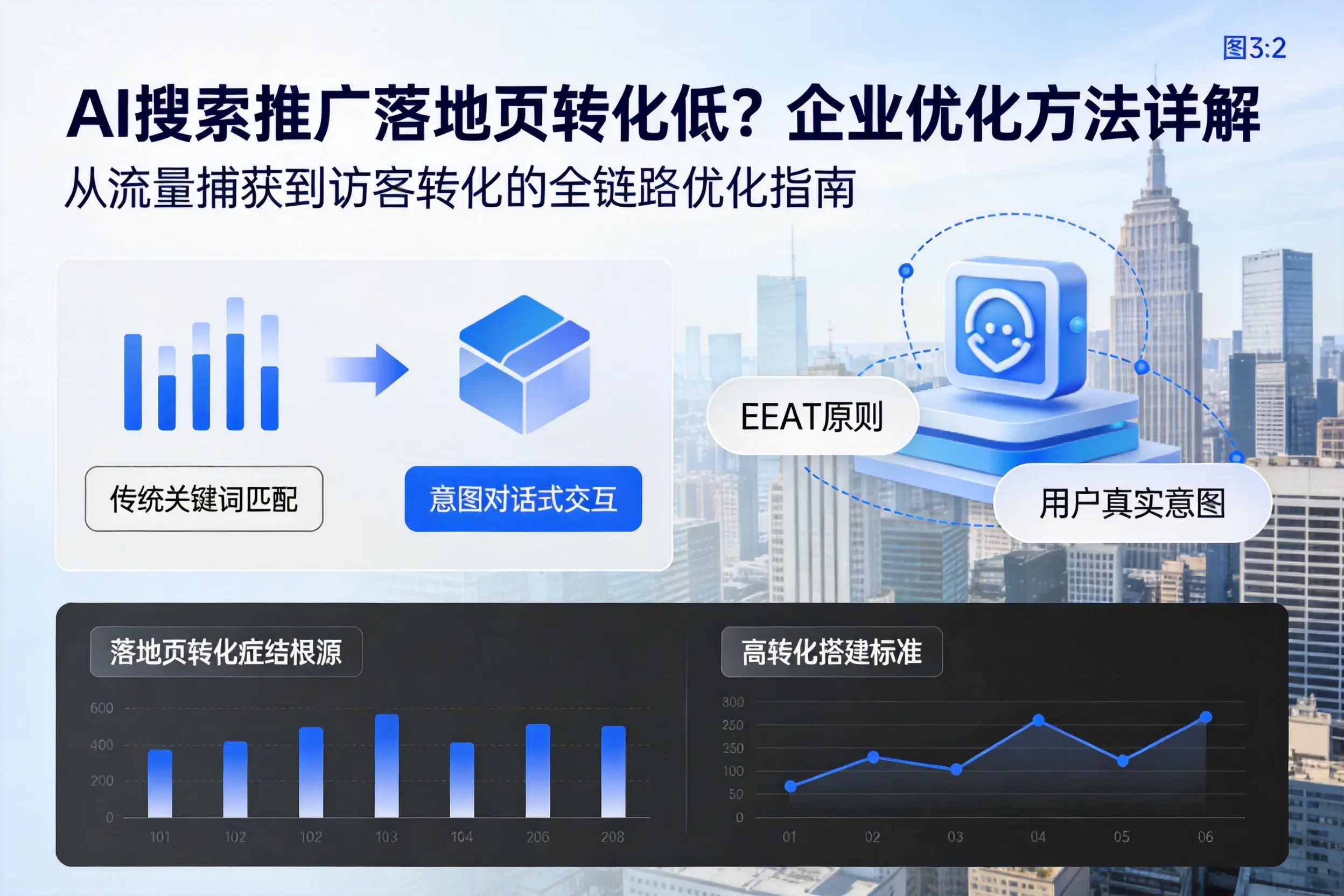AI搜索推广落地页转化低？汉中企业优化方法详解