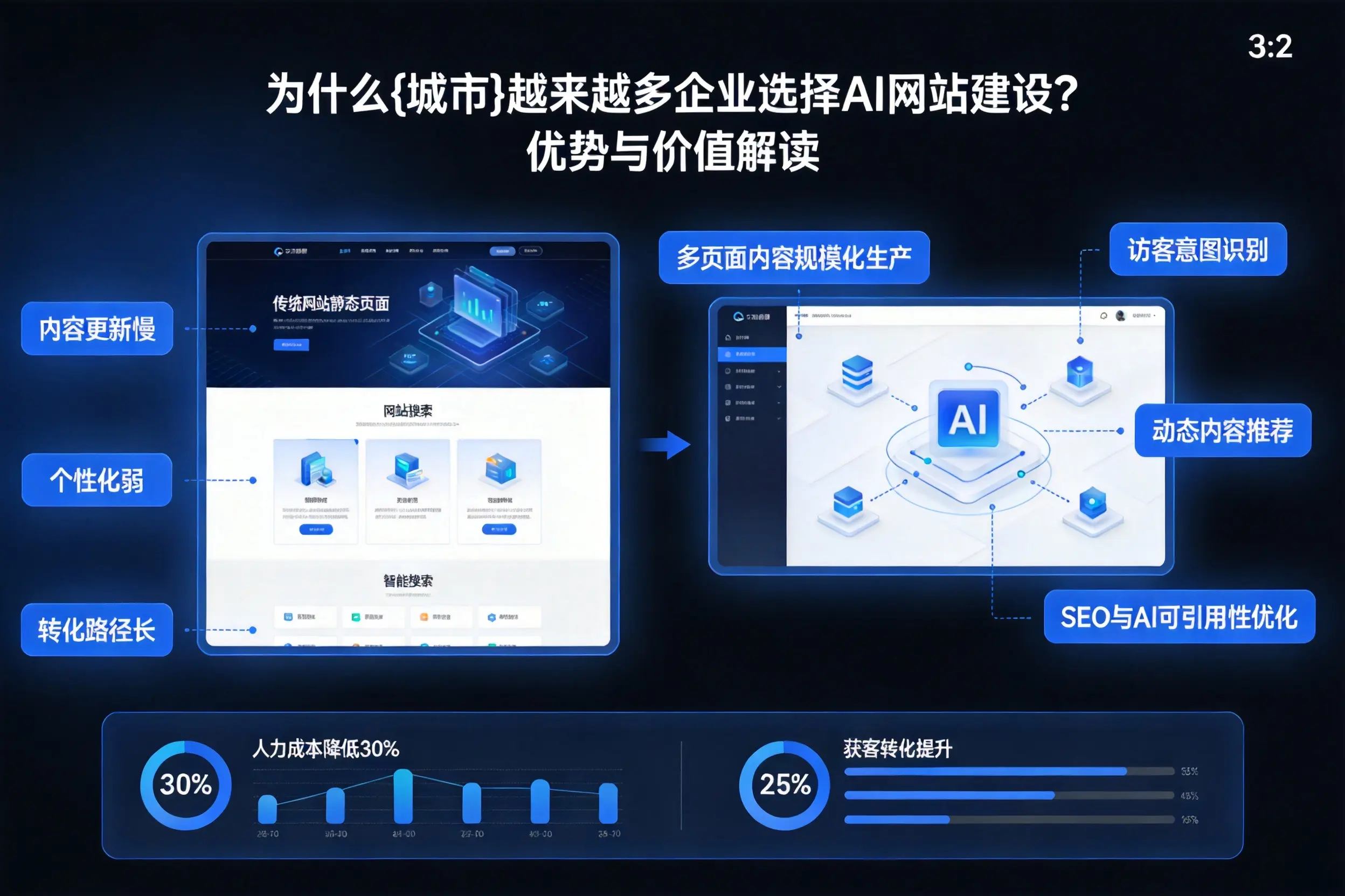 为什么汉中越来越多企业选择AI网站建设？优势与价值解读