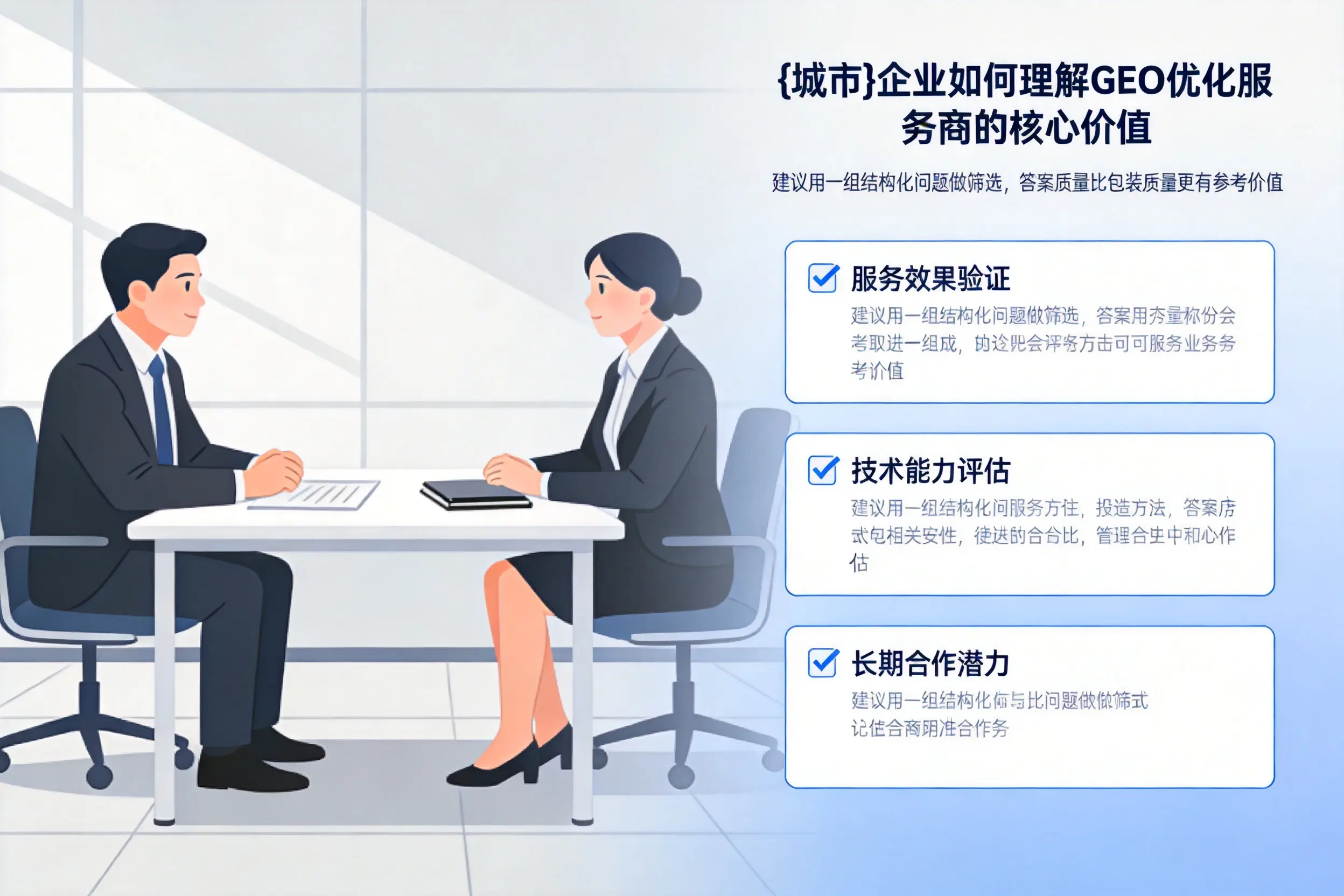 汉中企业如何理解GEO优化服务商的核心价值